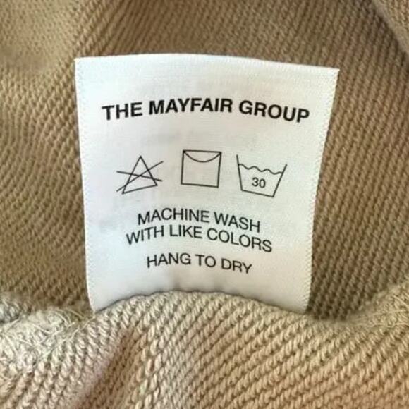 The Mayfair Group 2-Piece Lounge Set Sweatshirt Sweatpants 100% Cotton Sweatsuit - Picture 10 of 16